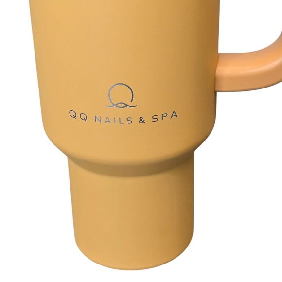 Marigold Yellow Insulated Stainless Steel Tumbler with Straw - Picture 2 of 16